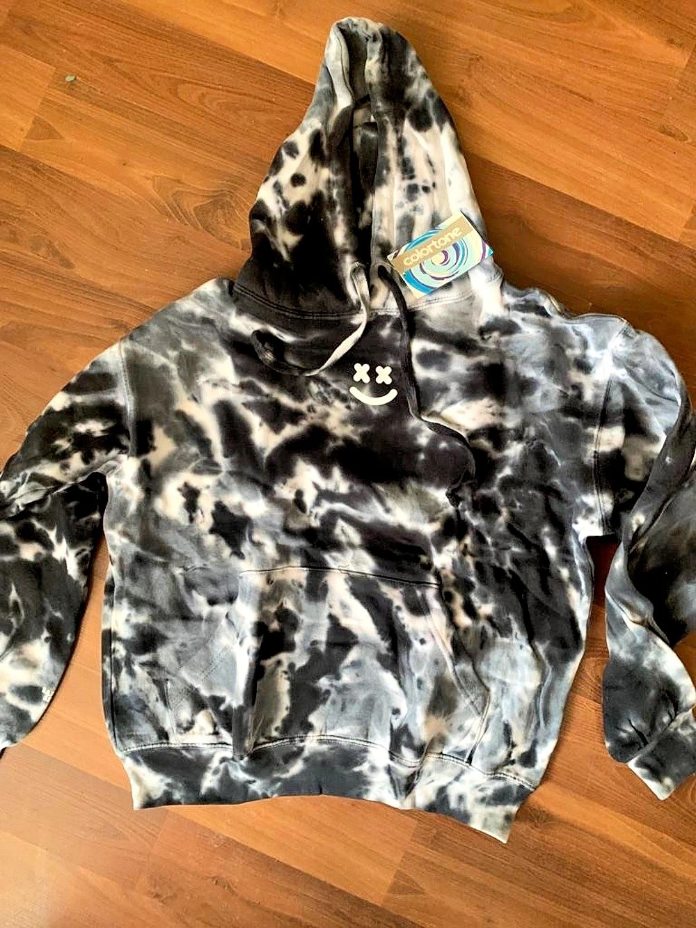 Barstool Sports Colortone Sleep When You're Dead Tie Dye Hoodie